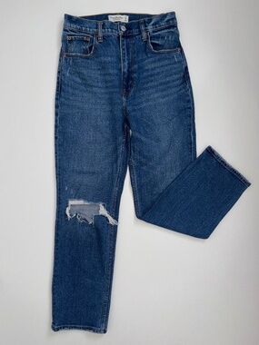 Abercrombie & Fitch jeans The Ankle Straight Jean Ultra high rise 27 4R